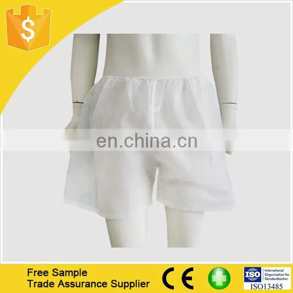 Disposable PP Nonwoven Men's Boxers Underwear for Sauna SPA photo-2