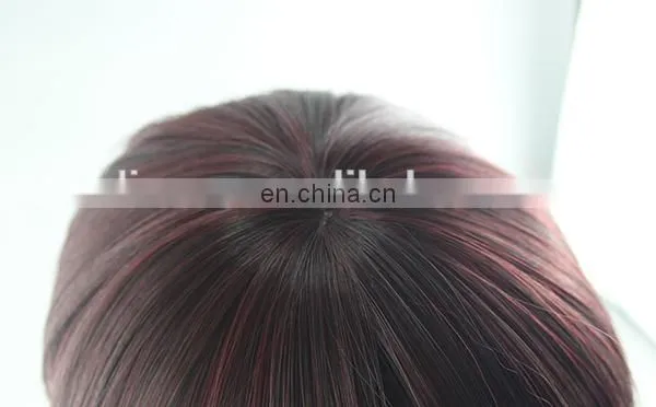 Wholesale Hot Sale Full Machine Made Wig With Bangs photo-5