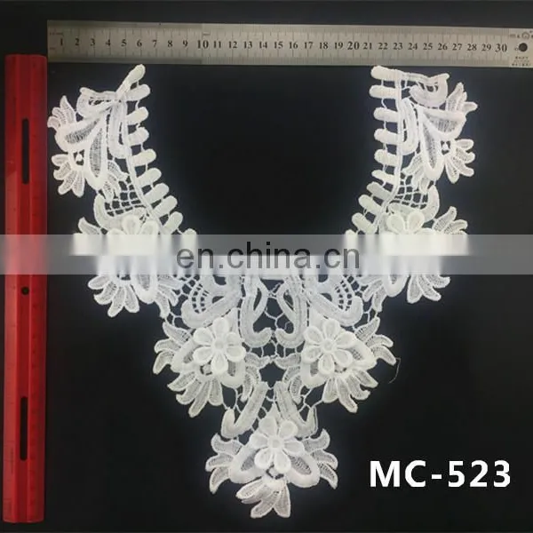 Embroidery Chemical Flower Neck Lace Collar photo-3