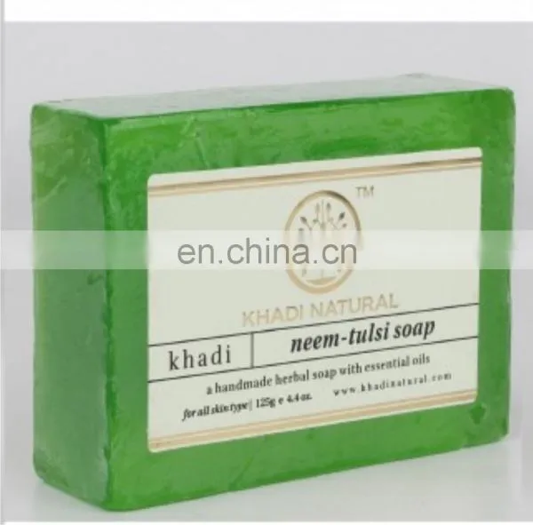 Khadi Natural Herbal Neem-Tulsi Soap