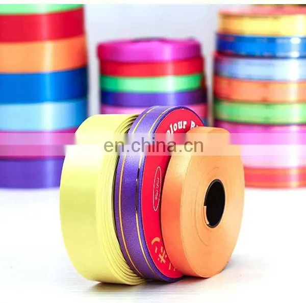 Factory Wholesale Colorful Soft Satin Ribbon photo-2