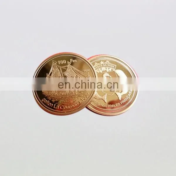 Metal Material and Art & Collectible Use Gold Coin