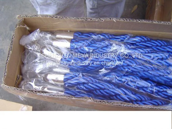 Braided Barrier System Rope With Chrome End photo-2