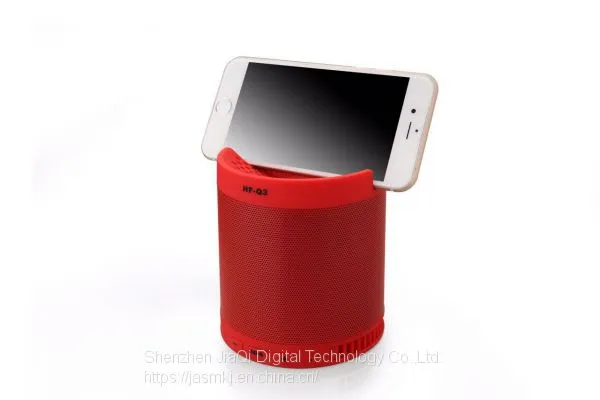HF-Q3 Wireless Bluetooth Speaker Loudspeaker Low-tone Gun Can be Used as Mobile Phone Bracket Plug-in Card Outdoor Bluet photo-4