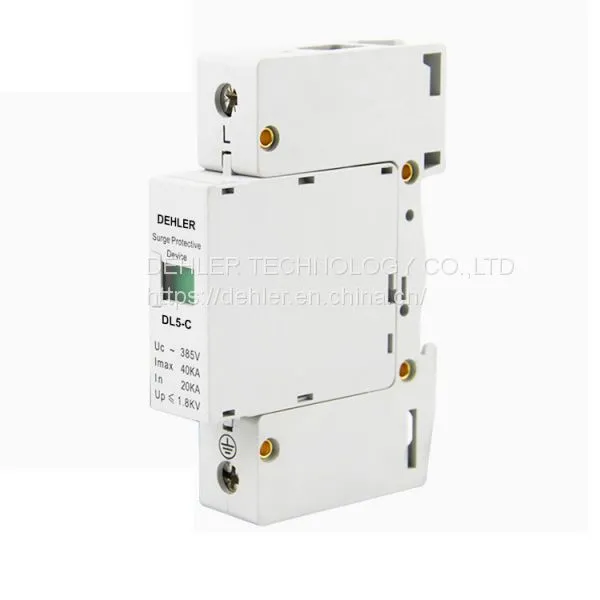SPD Household Lightning Protection / Surge / Surge Protector 40ka-1p Communication Signal Lightning Protection photo-5