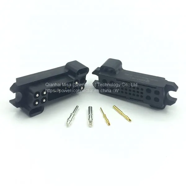 Lower Drawer 29PIN 8Power+21signal Compatible With Tyco and ELCON Heavy Duty Power Connectors. photo-2