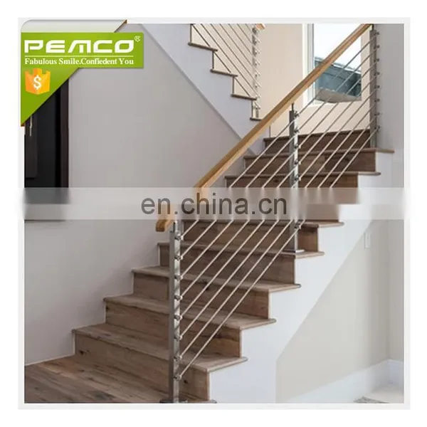 China Top 5 Glass Handrail Manufacturer Modern Design Stainless Steel Glass Railing Model Interior Stair Tempered Glass Railings photo-2
