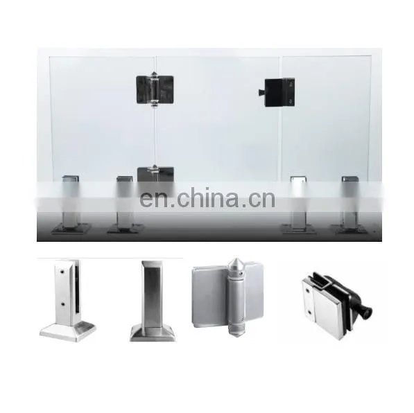 Design Fashion Stair Glass Stainless Steel Railing photo-3