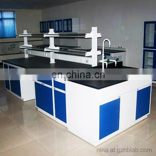 Chemistry Laboratory Table Chemical Center Bench With Power Socket ...