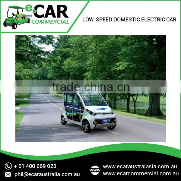 Best Range of Advanced Super Model Low Speed Domestic Electric Car With Exceptional Warranty