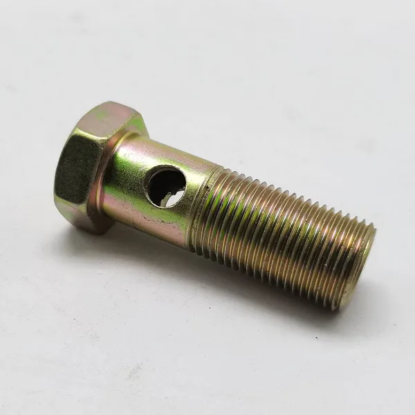 SYD-1164 Hollow Banjo Bolt M8x1.25 Hexagon Size 13mm Banjo Bolt Length 24mm photo-2