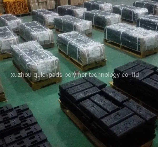 Bolt to Chain Rubber Track Pads Bolt Directly to Undercarriage Track Chain photo-3
