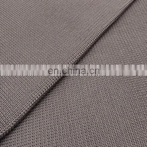 China Manufacturer Fashion Circular Custom Ribbing Sweater Solid Rib Knit Fabric photo-2