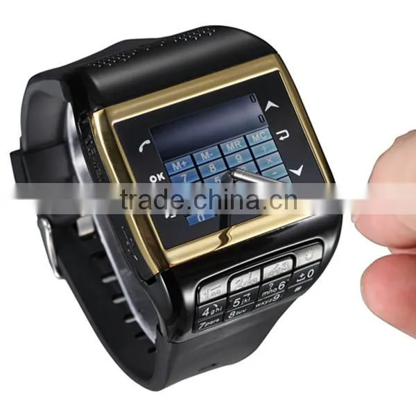 Hot Selling Factory Wholesale Fashion Bluetooth Smart Watch With Keyboard Dual SIM Card Dual Standby Phone
