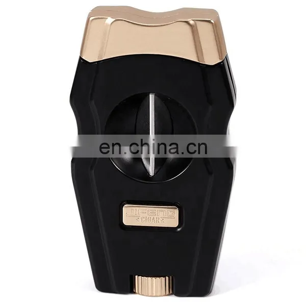 7.2*4*1.2cm Blades Zinc Alloy Classic V Cigar Cutter photo-4