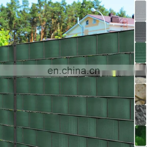 Hot Selling 35 m x 19 cm Sichtschutzstreifen Garden Privacy Screen Fence Pvc Tarpaulin Fence Strip Roll photo-5