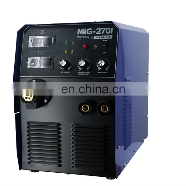 WIRE FEED WELDERS MIG250S 35 60% Rated Duty Cycle AC230V Rated Input Voltage 6.1KVA Max. Load Power Capacity