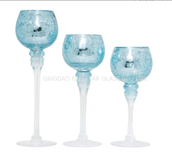 Glass Candle Holder