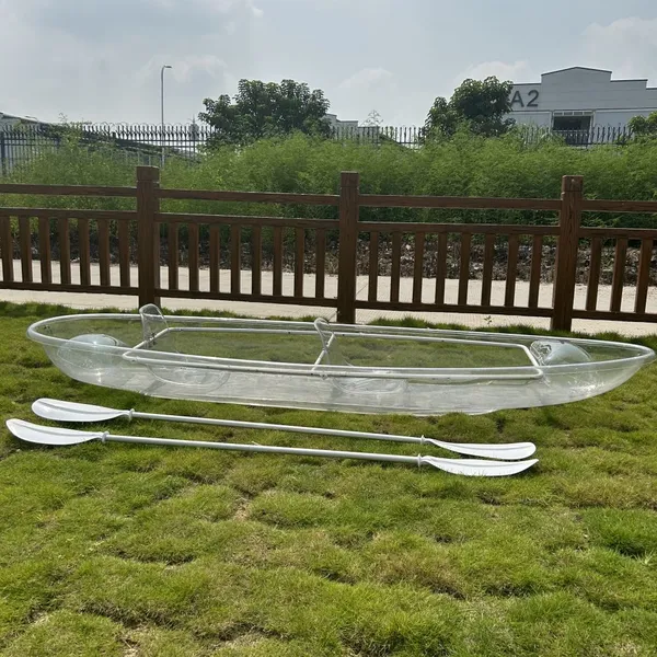 HDPE Quality Transparent Kayak With Different Capacity for Tourism, Water Leisure Kayak Single, Double and Single Use photo-4