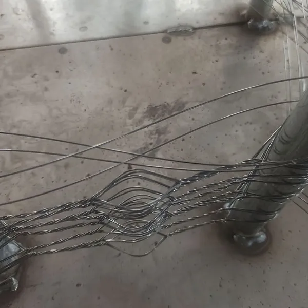 Carbon Steel Tank Net Low Visibility Obstacle Wire Mesh Tank Trapping Network
