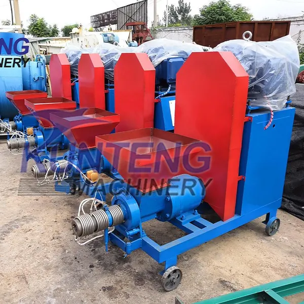 Automatic Sawdust Rod Making Machine Rice Husk Briquette Machine EPC photo-2