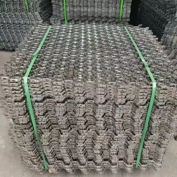 Refractory Welded Stainless Steel Wire Hexmesh 48mm Mesh Size Double Clench Bonding Hole Hexmetal for Foundry Furnace Wholesale photo-4