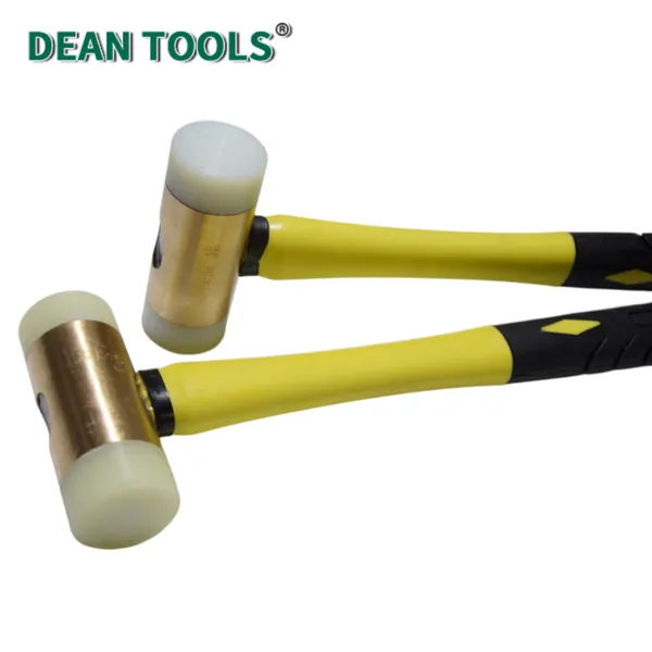 Non-Sparking Nylon Hammer,Shock Absorbing,Ergonomic Handle,Comfortable Operation photo-3