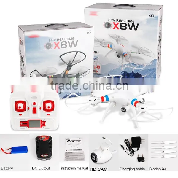 SYMA X8W WIFI FPV Quadcopter Drone With Wireless Camera rc Drone Paypal Compared With X5sw photo-5