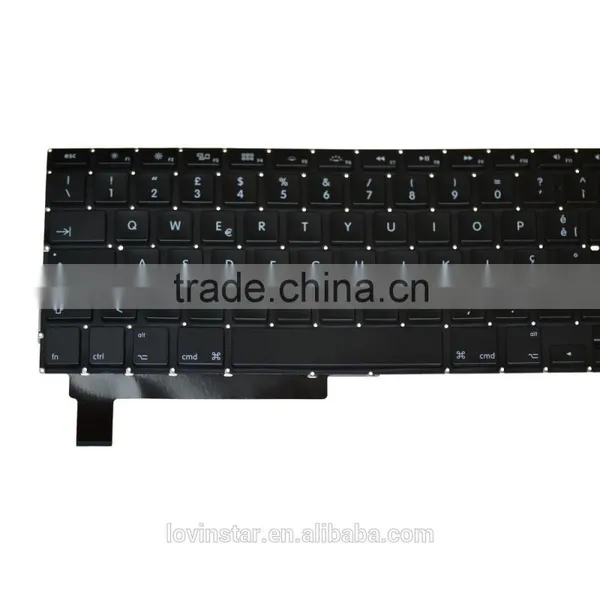 Factory Price Italian Laptop Keyboard Replacement For Macbook Pro 15" A1286 2008-2012 photo-4