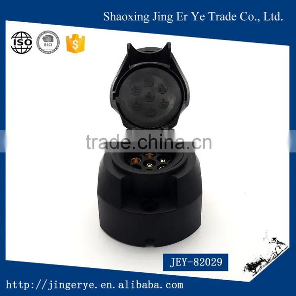 Custom Factory Waterproof Trailer Plug Plstic 7 Pin Multi Pin Plug Adapter photo-2