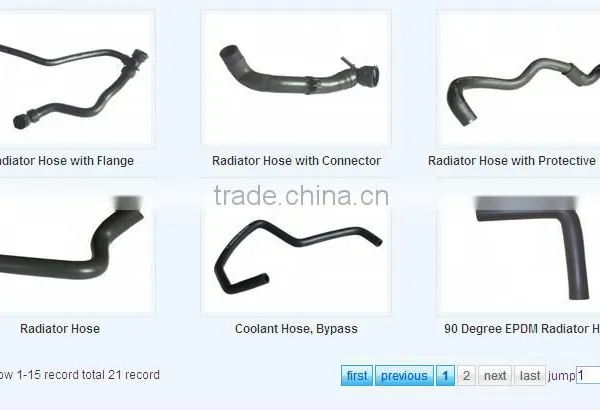 Radiator Hose With "by-pass Hose " for BMW photo-5