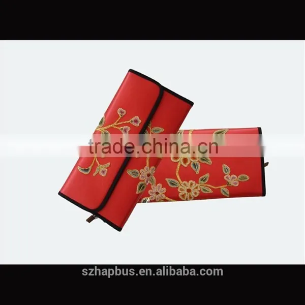 Handmade Silk Embroidery Ladies' Purse/ Wallet/Handbag