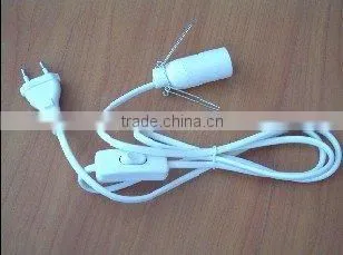 Salt Lamp Power Cord With In-line Switch and E14 Lamp Holder of European Standard for Himalayan Salt Lamp photo-3