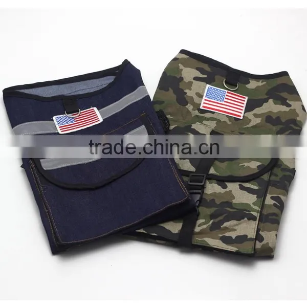 2016 New Pet Bag For Dog, Dog Backpack,Dog Carrier Bag With Camo And Denim Styles Quality Choice photo-2