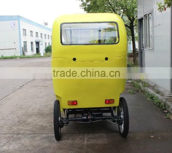 JOBO OEM German Design Cute Tricycle for Passenger Electric Rickshaw Pedicab Velo Taxi photo-2