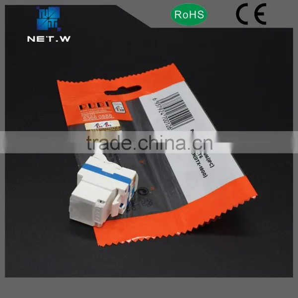 Without Tool Cat6 Utp Keystone Jack, Rj45 Cat6 Wall Jack Connectors Keystone Jacks photo-4