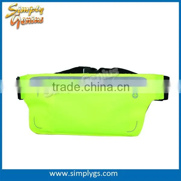 (super Hot) Polymer Waterproof Running Belt Fluorescent Green photo-6