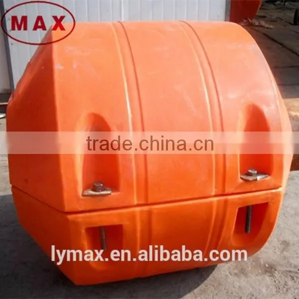 Orange Color PU Foam Filled Plastic Floating Buoy Price photo-2
