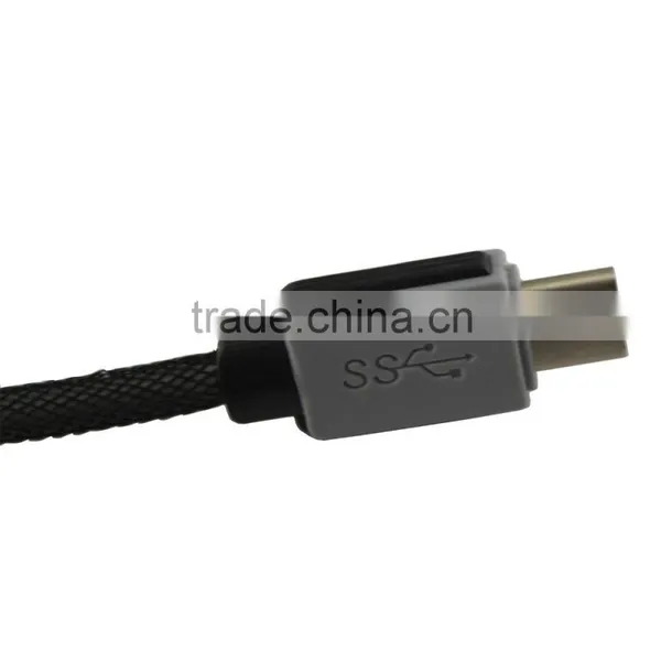 23cm Length Braid USB 3.1 Type -C Male To USB 3.0 A Female OTG Host Cable photo-2
