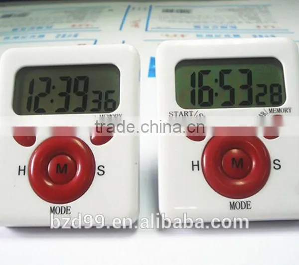 Electronic Promotional 24hour Day Count Down Up Timers & Counters With Clip and Magnet photo-4