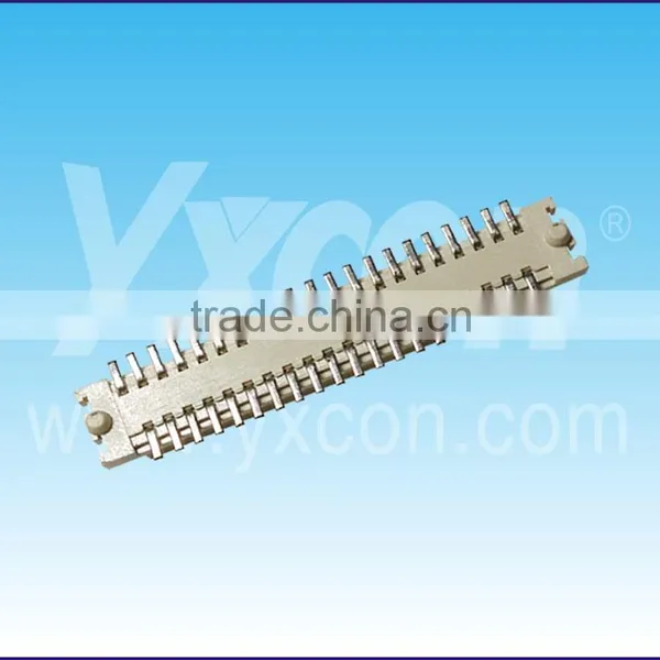 20 Pin Dual Row Vertical SMT With Locating Pegs 030 Wafer Connector photo-6