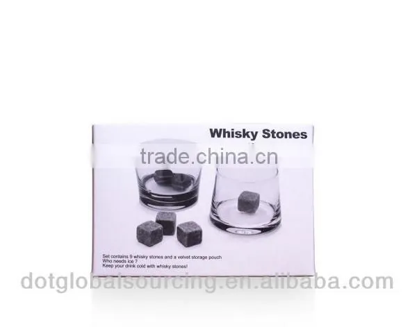 High Quality 9PCS/SET Whiskey Rock Stone Cube Whisky Whiskey Stone Ice Cube photo-4