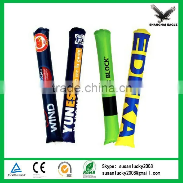 Cheap Promotional Inflatable Cheering Stick With Your Logo Printed (directly From Factory)