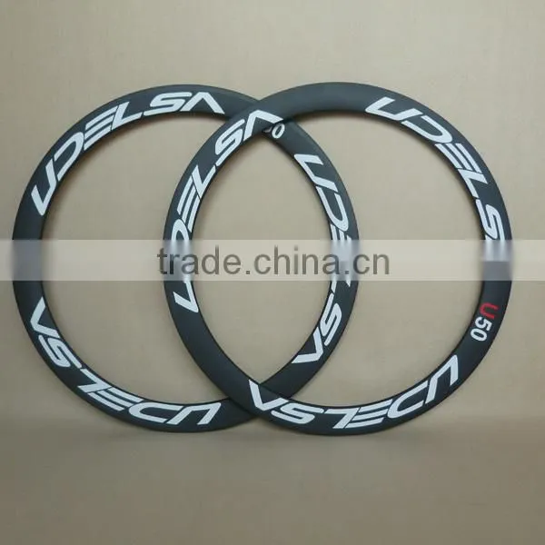 UDELSA U50 Carbon Clincher Rim 50mm Depth
