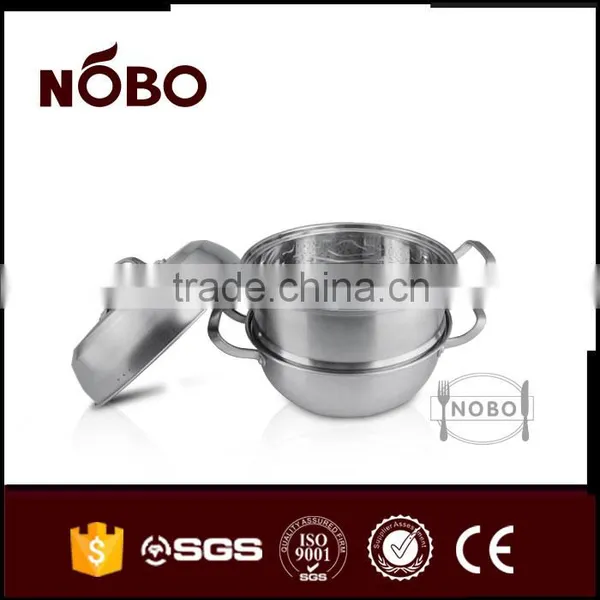 IRON MAN 2 Layer Multifunctional Stainless Steel Stock/steamer Pot photo-2