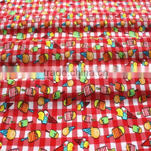 80% Polyester 20% Spandex Microfiber Printed Fabric for Swimming Clothes