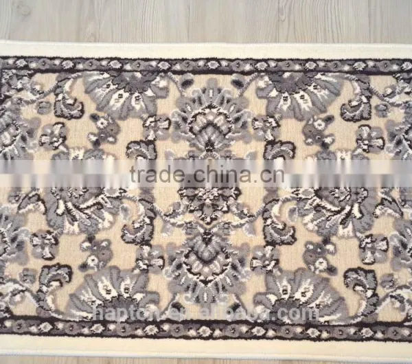 Microfibre Polyester 50*80cm With Latex Back Anti-slipping Wilton Jacquard Mat photo-4