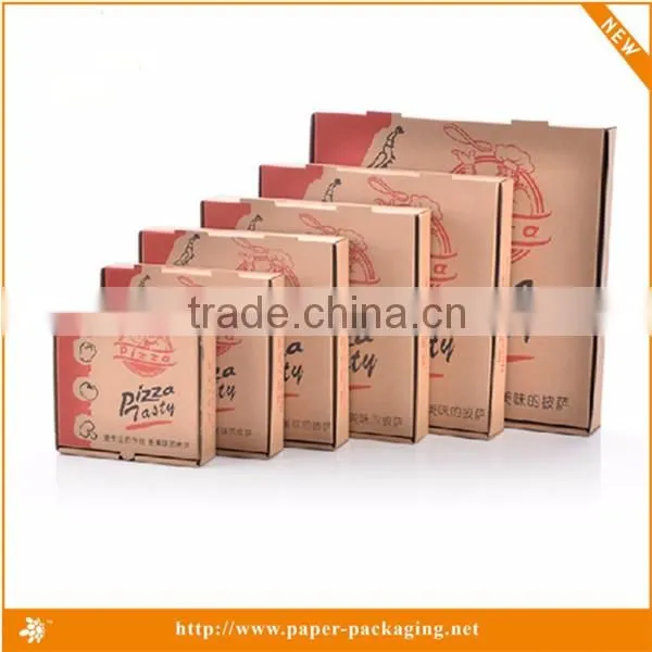 Natural Color E Flute Carton Pizza Box Price photo-2