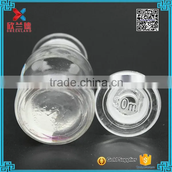 Wholesale 30ml APOTHECARY PHARMACEUTICAL CLEAR GLASS BOTTLE photo-6