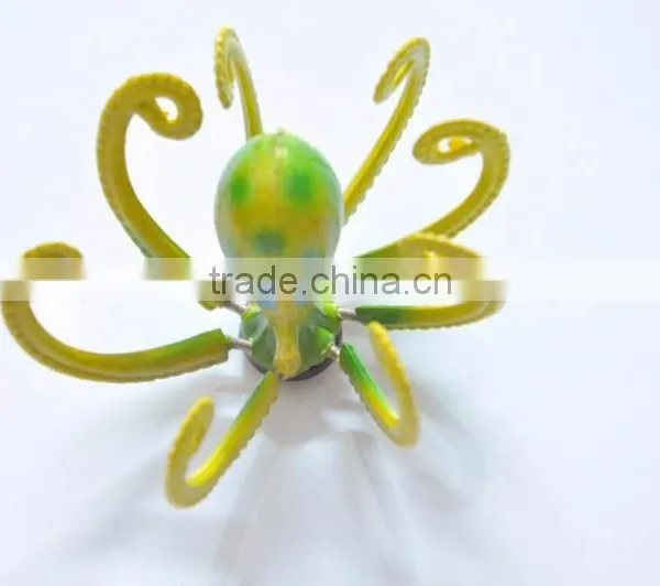 3.5 Inch Plastic Ocean 0ctopus Shapes Custom 3D Fridge Magnet photo-3